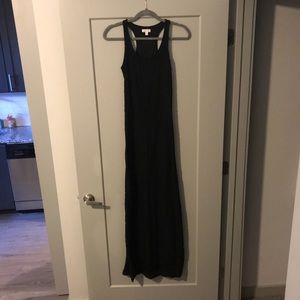 Charming Charlie Black Lace Maxi Dress S